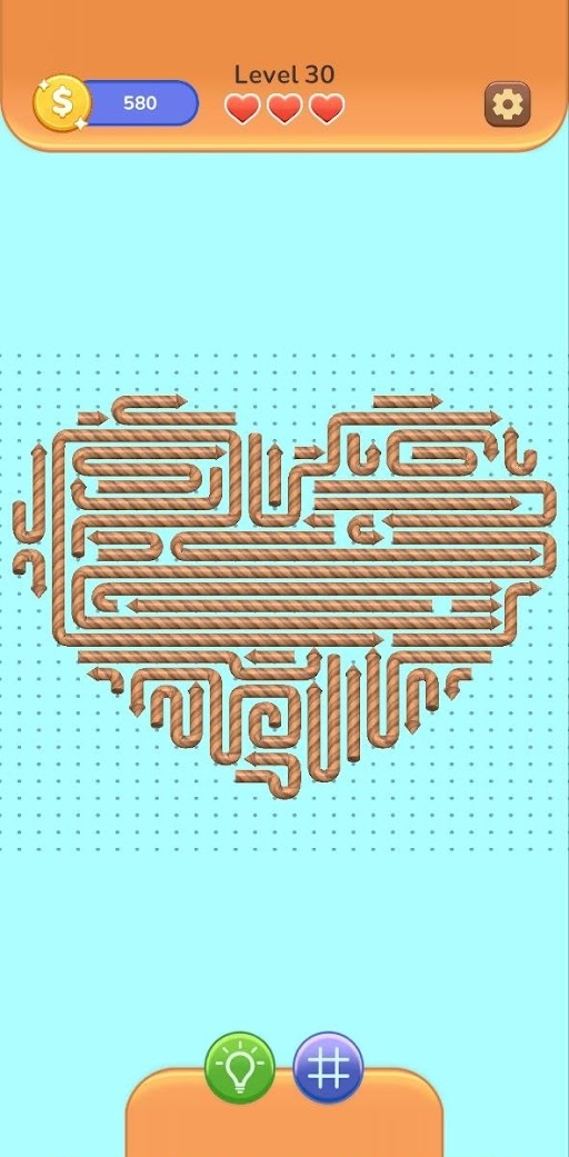 Sweet Flow: Arrow Maze Solve screenshot